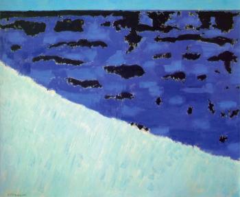 Milton Avery : Sea grasses and blue sea